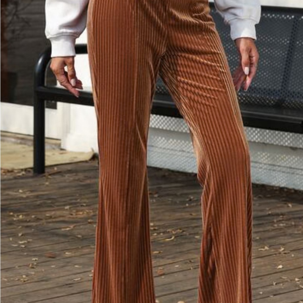 Women's Brown Corduroy Pants